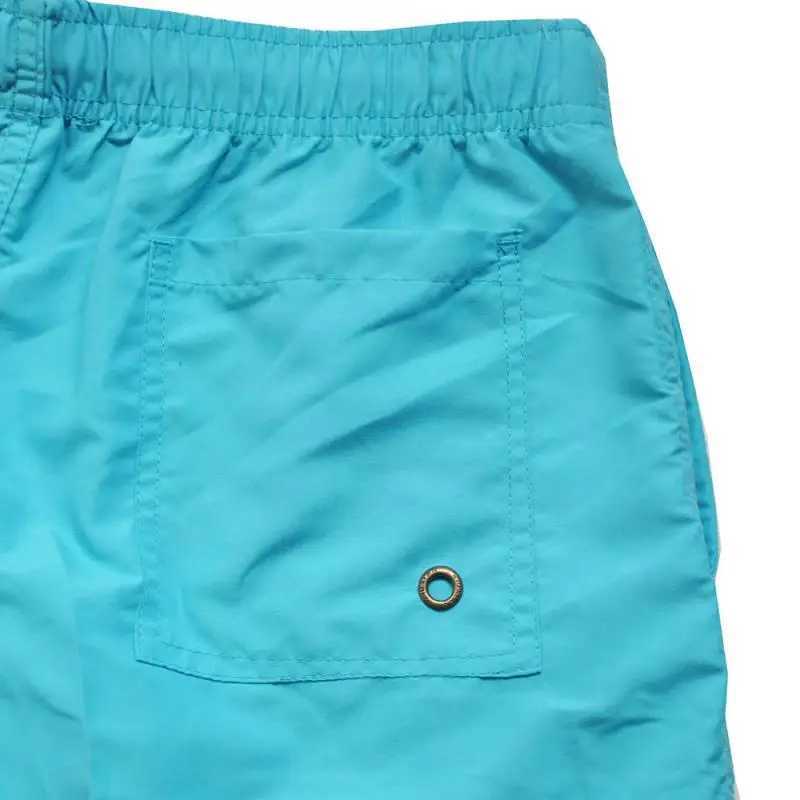 Summer Mens Fashion Beach Shorts Polyester Quick Dry Multicolour Sports Three Quarter Shorts MenT250304