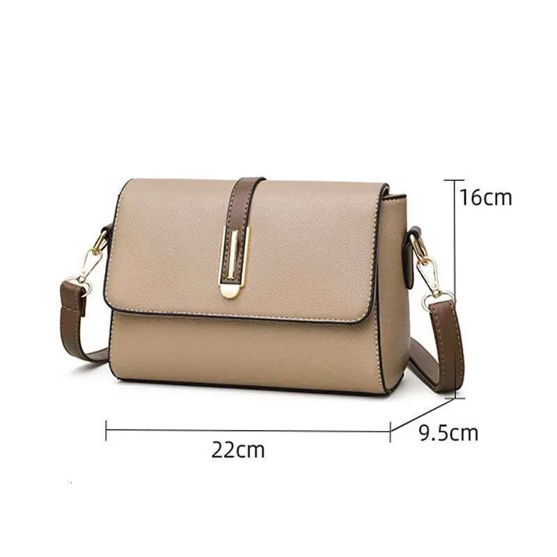 Fashion Cross Body PU Leather Crossbody Bag Multifunctional Sg Single Shoulder Women's Bag Small Handbag Sac A Main Female Bolsas