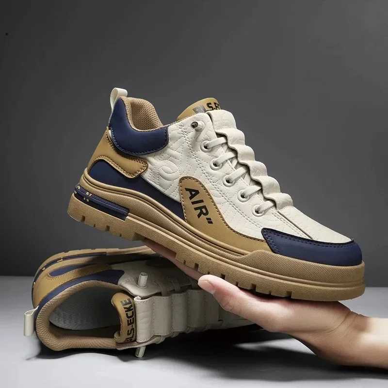 2024High Quty Running Shoes for Men Breathable Athletic Sport Shoes High Top Comfortable Soft Casual Sneakers Tenis MasculinoC250304
