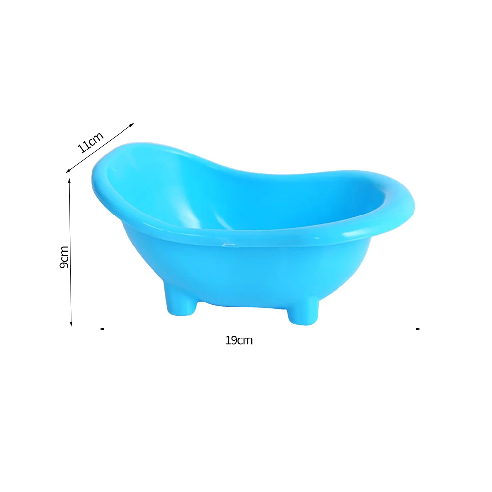 Mini Hamster Bathtub Durable Pets Bath Sand Room Bathroom For Small Hamster Gerbils Random Color Pet Small Animals Supplies