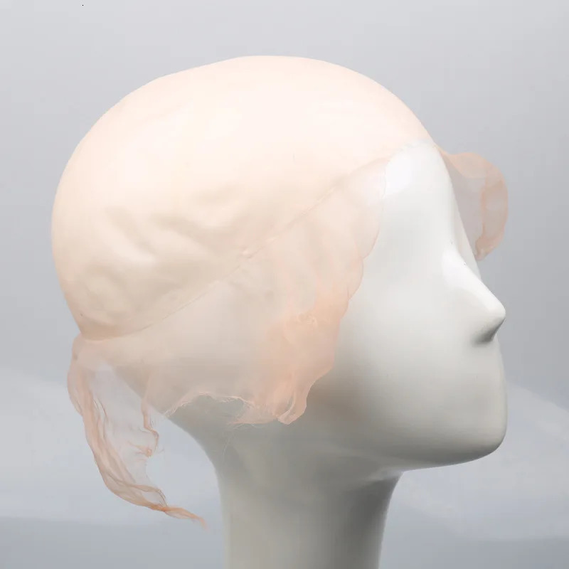 1pcs Homemade Wig Material Wig Leather PU Film Wig Diy Material Hook Wig Head Mold Head Shell Soft Wig 250228