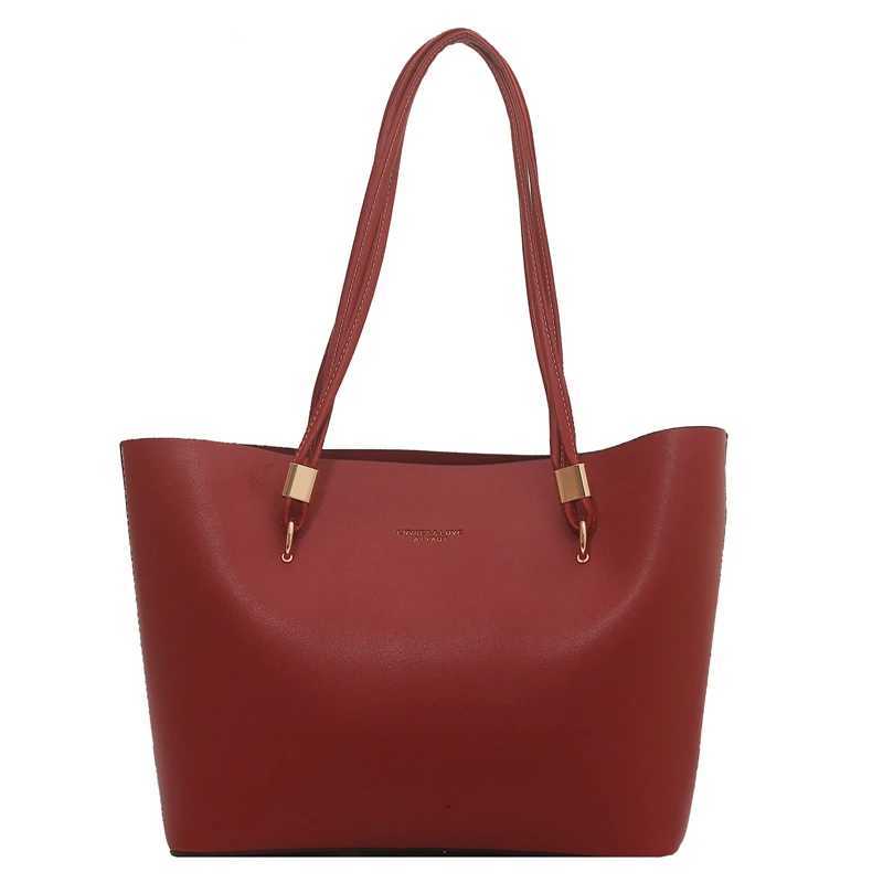 2023 Autumn New Large Capacity Leather Handbag Luxury Designer Wedding Bridal Shoulder Bag Z250303