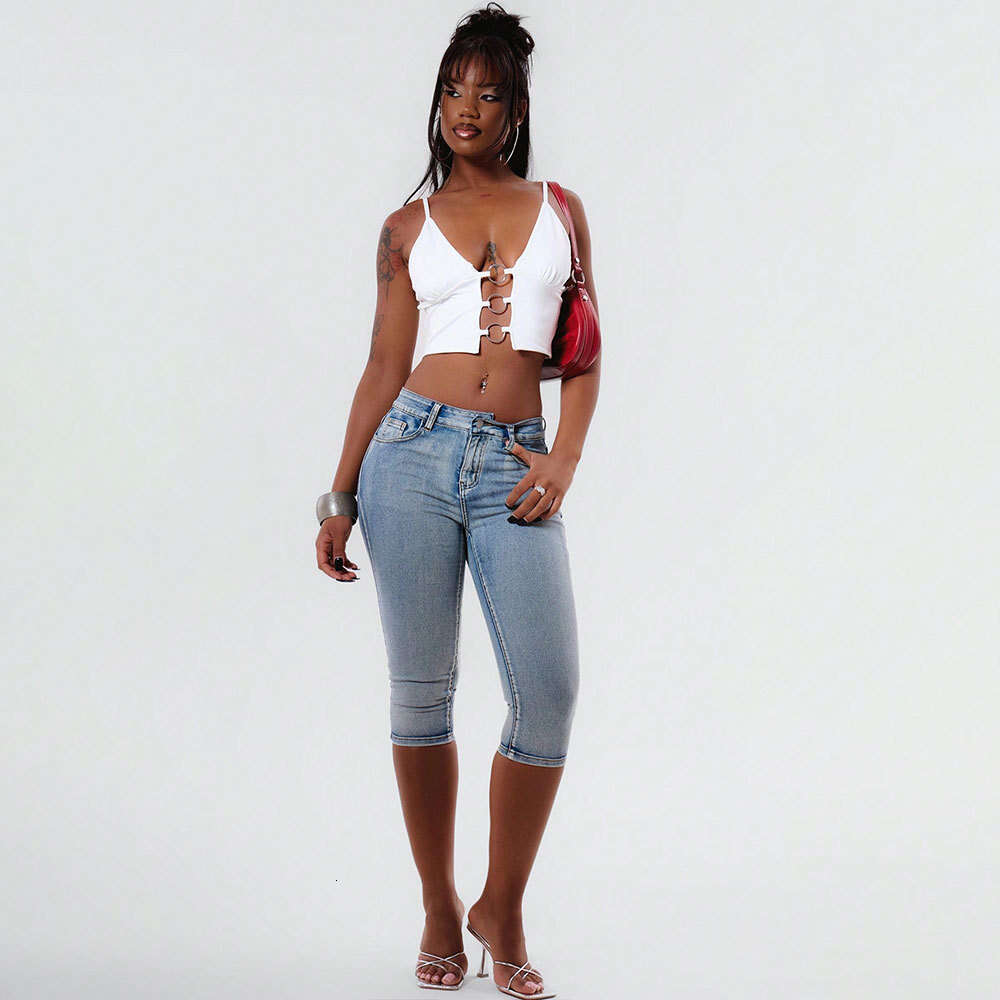 Hot and Spicy Women's Clothing 2025 Spring/Summer New Sexy T-shirt Short Style Show Body Top
