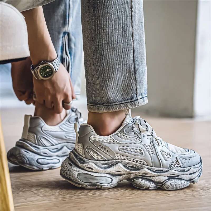 Sneakers Male casual Mens tenis shoes Trainer Race Breathable fashion loafers running Shoes men