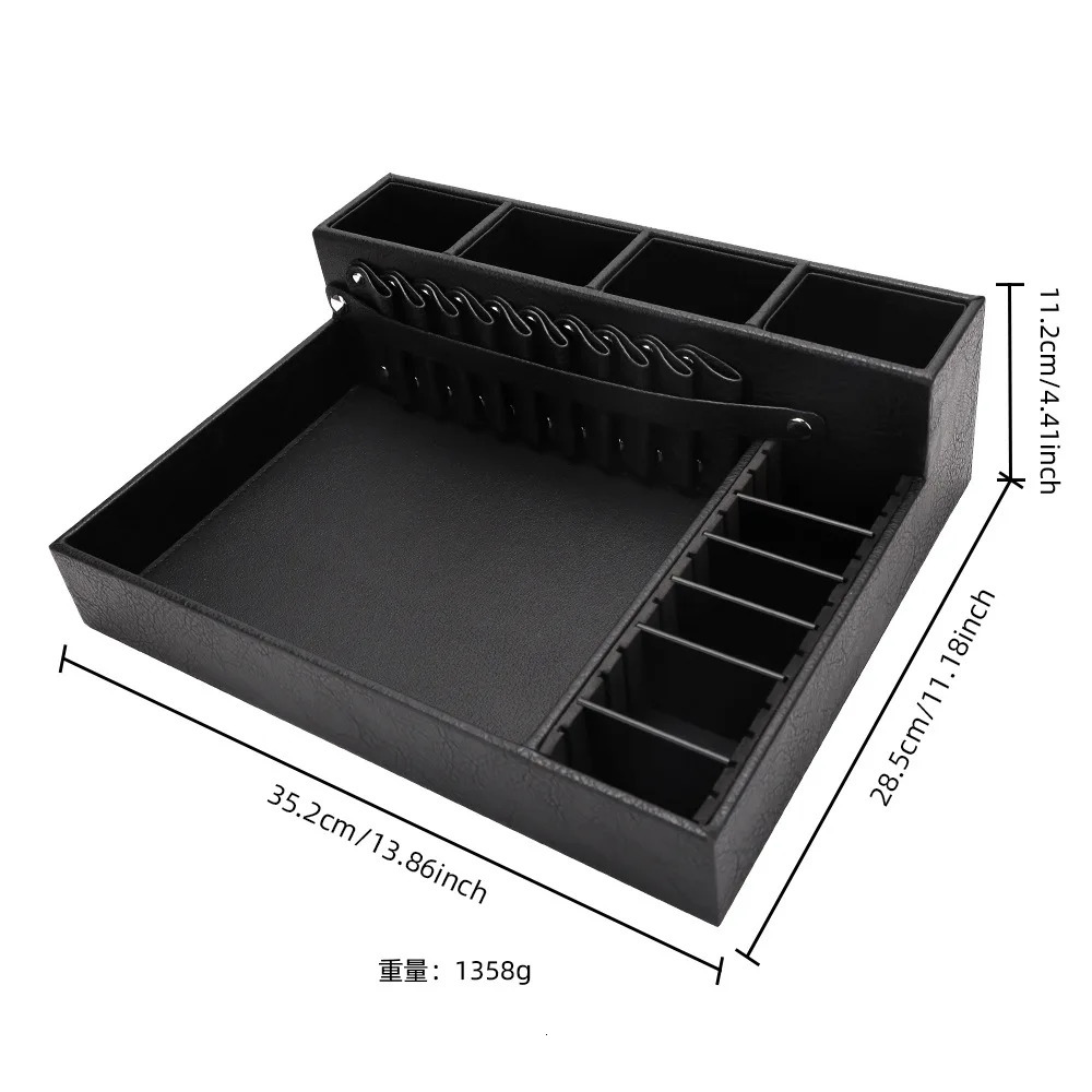 Barber Clipper Tray Haircut Tools Keeper Salon Clipper Organizer Hair Trimmer Holder Electric Hair Clipper Comb Tray Desktop 250304