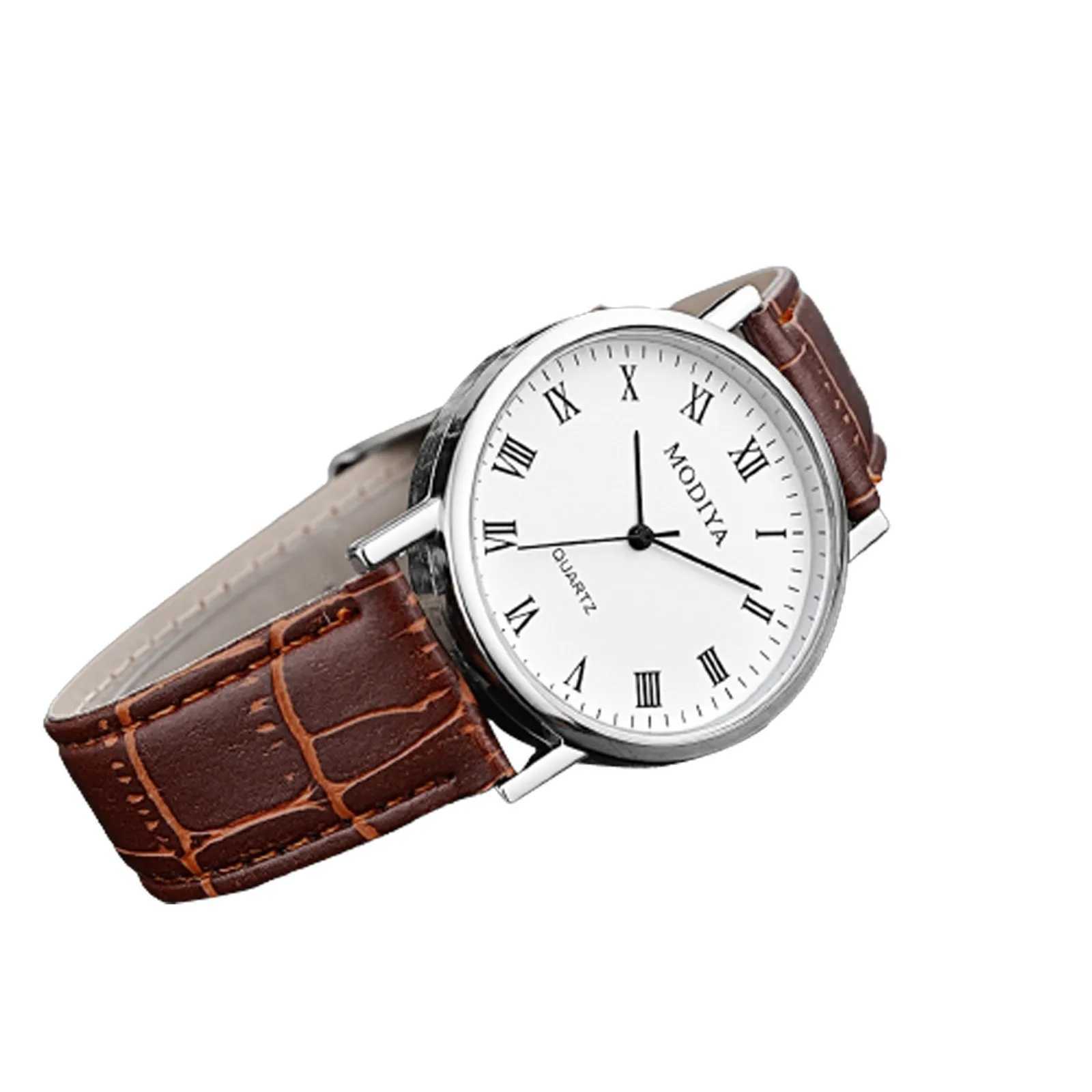 Luxury is Quartz Leather Dial Casual Bracelet gifts for men Elegant Man Alloy mens watchXJ250304
