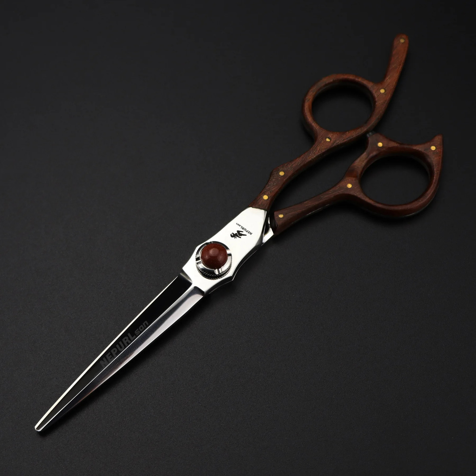 High quality japanese VG-10 hair cutting shears wooden handles scissors professional hairdressing scissors MC310 250304