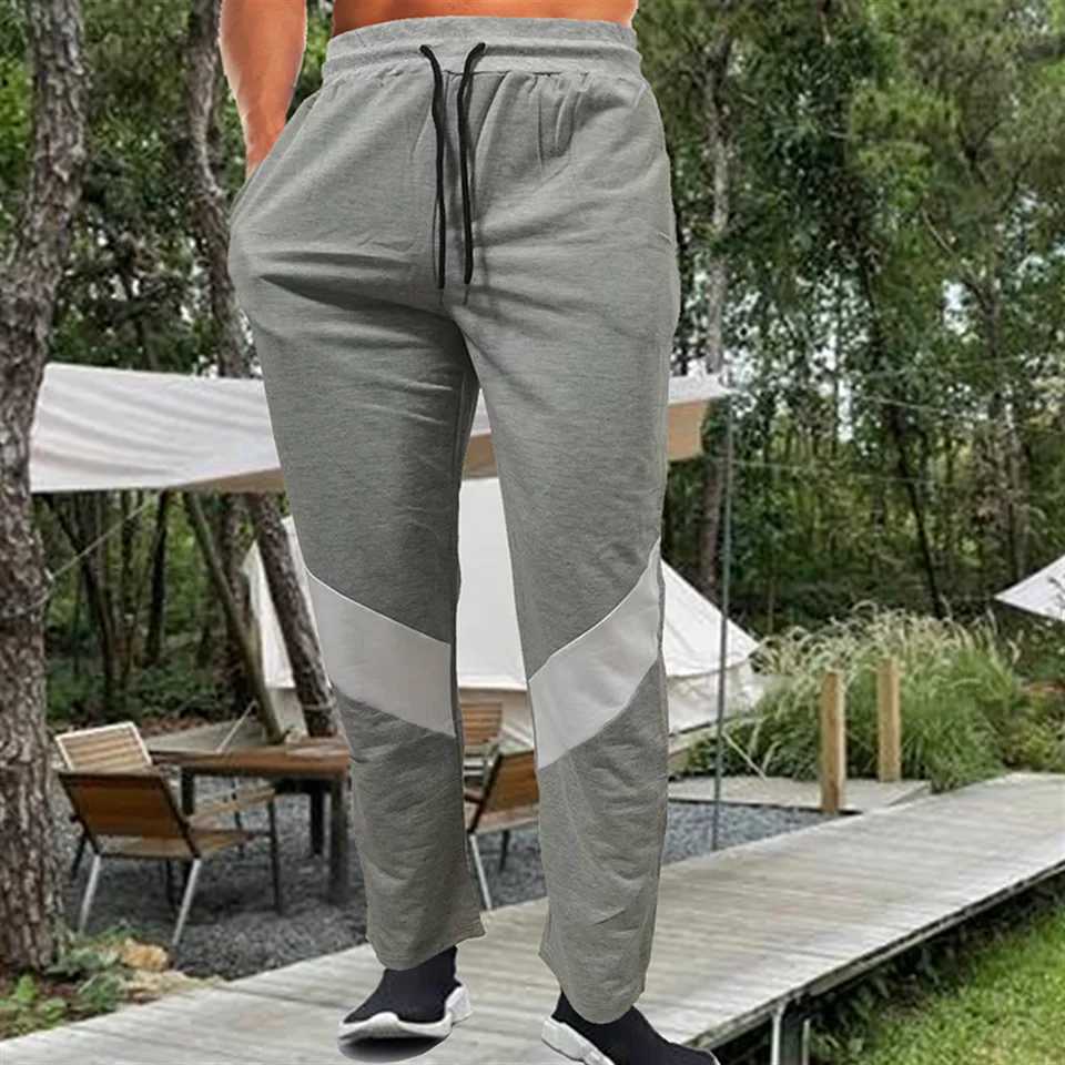Mens Casual Pants Four Seasons Thin Edition Joggers Pant Fitness Trouser Mens Sweatpants Trouser Loose Gym Jogger Track Pant 1 PCXJ250303