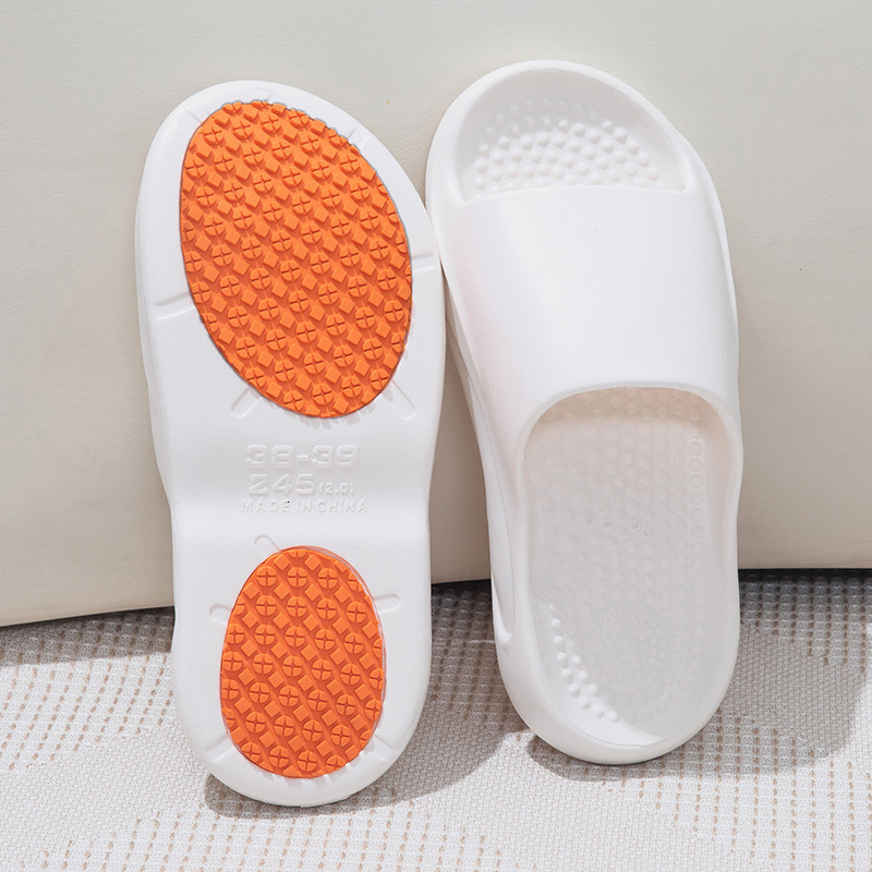 Pregnant women's special anti slip EVA summer, new indoor bathroom shower slippers for outdoor wear, couple men's style designer sandals