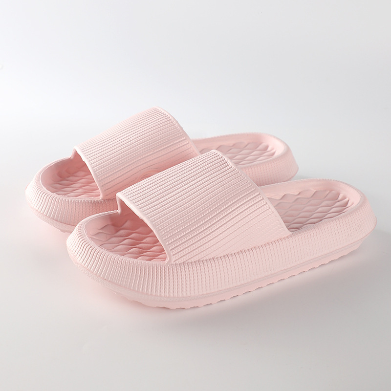 4CM thick soled slippers women in summer, new couples EVA men's designer sandals home