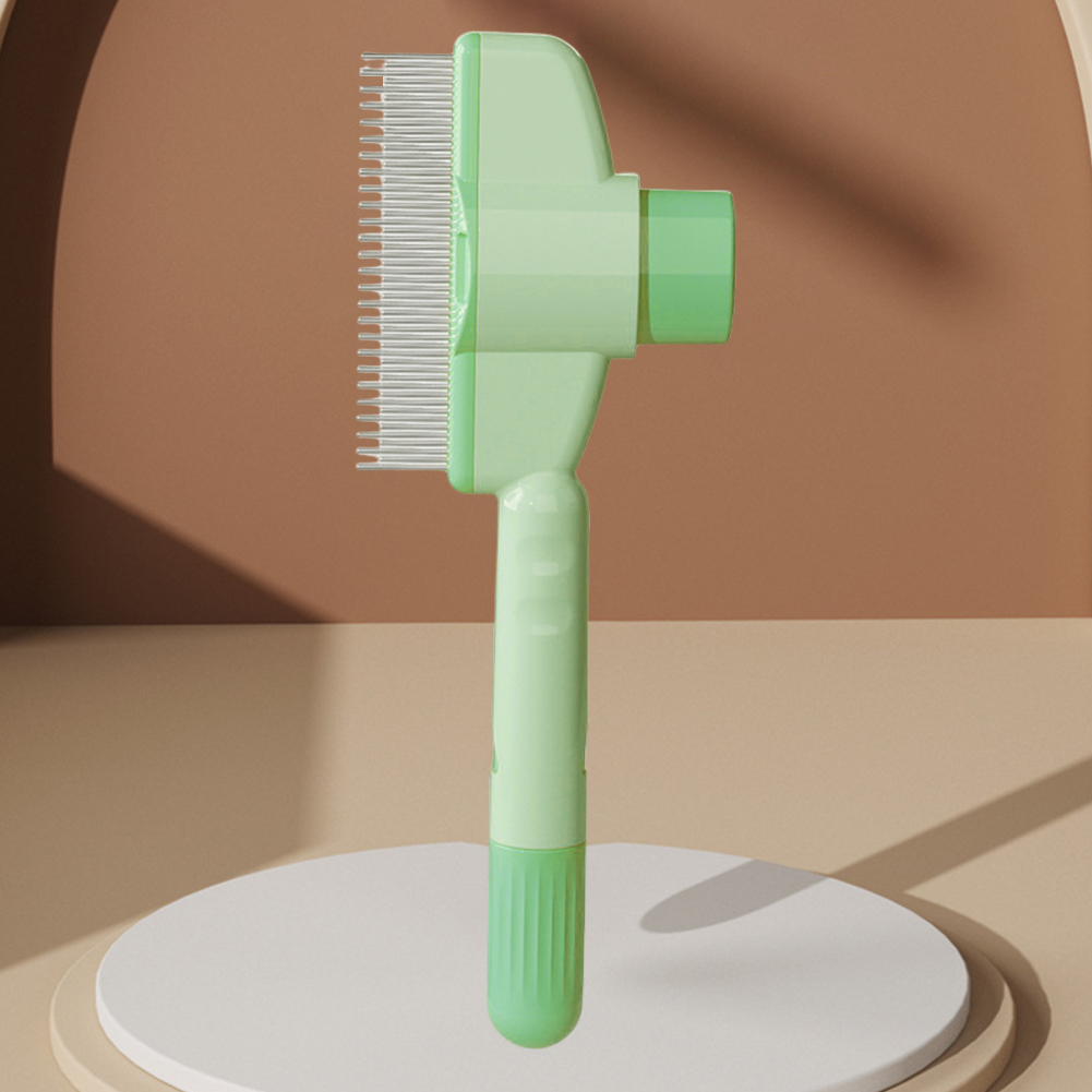 Self Cleaning Slicker Brush with Release Button Dog Deshedding Brush Hair Remover Comb Deshedding Tool for Dogs & Cats