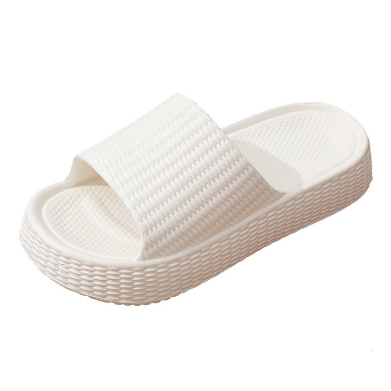 designer sandals Thick soled women's summer 2025 new indoor home shower, odor and anti slip EVA slippers for outdoor wear