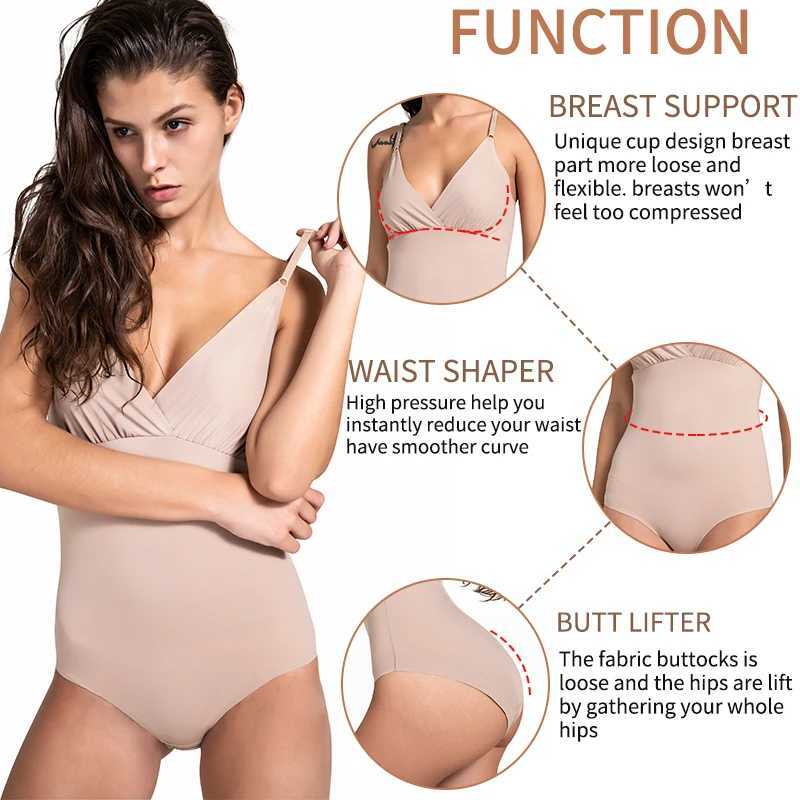 New Bodysuit Shapewear Women Smooth Body Shaper Tummy Control Corset Top Abdomen Belly Flat Postpartum Waist Trainer FashionXJ250304