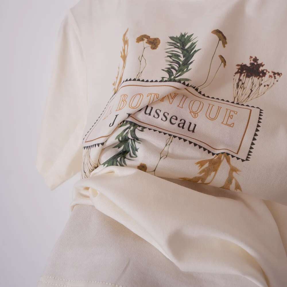 Hand Drawn Wer Letter Graphic Print Women T-Shirt Summer Short Sleeve Lady Pullover Classic Casual Vintage Femme Top