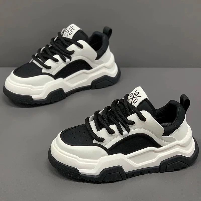 Original 2025 Designer Spring And Summer New Outdoor Lightweight Breathable White Shoes Men s Lace Up Fashion Multi Functional Thick Bottom Sports And