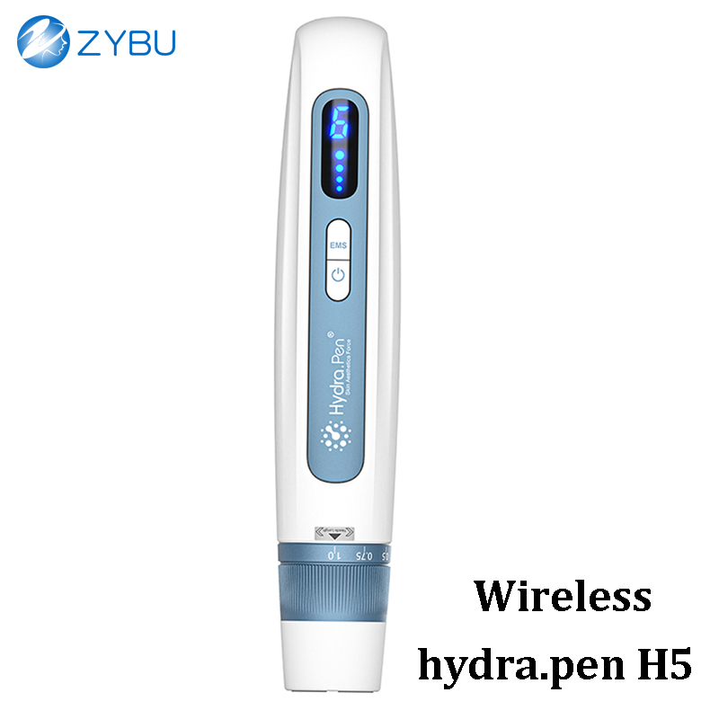 New Hydra.Pen H5 EMS Micro Needling 2in1 Skin Care Beauty Machine Hydra Derma Pen MTS Bio Face Lifting Dermapen Mesotherapy Serum Applicator Hydra H5