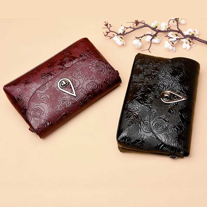 Fashion Luxury Women Designer Handbag High Quality PU Leather Small Messenger Bag Flower Embossed Shoulder Crossbody Bags Clutch Z250303