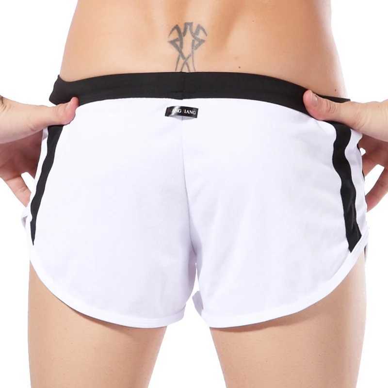 Sexy Mens Swimwear Beach Board Shorts Swim Surfing Trunks Male Quick Dry Mesh Breathable Bathing SwimsuitT250304