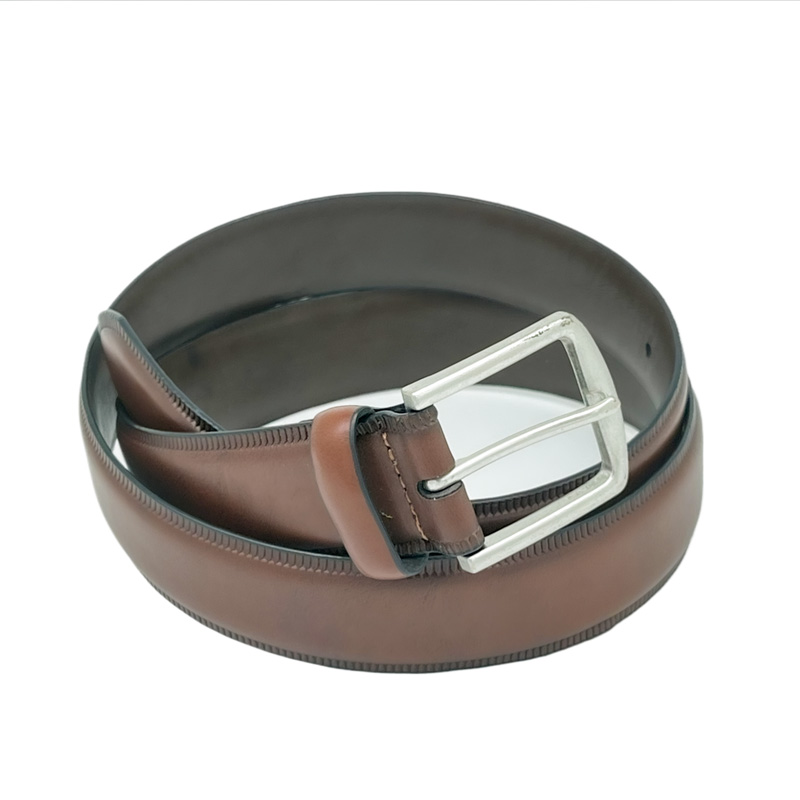 New men's metal pin buckle belt trend of casual simple belt versatile pin buckle decorative jeans belt