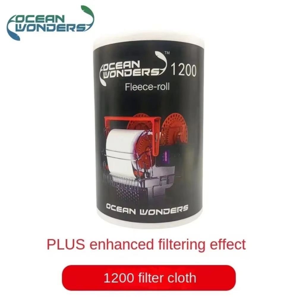 RedSea ReefMat 250 500 1200 Fleece Roller Filter Ocean Wonders Filter Cloth Aquarium Filtration System Plants Coral Fish Tank