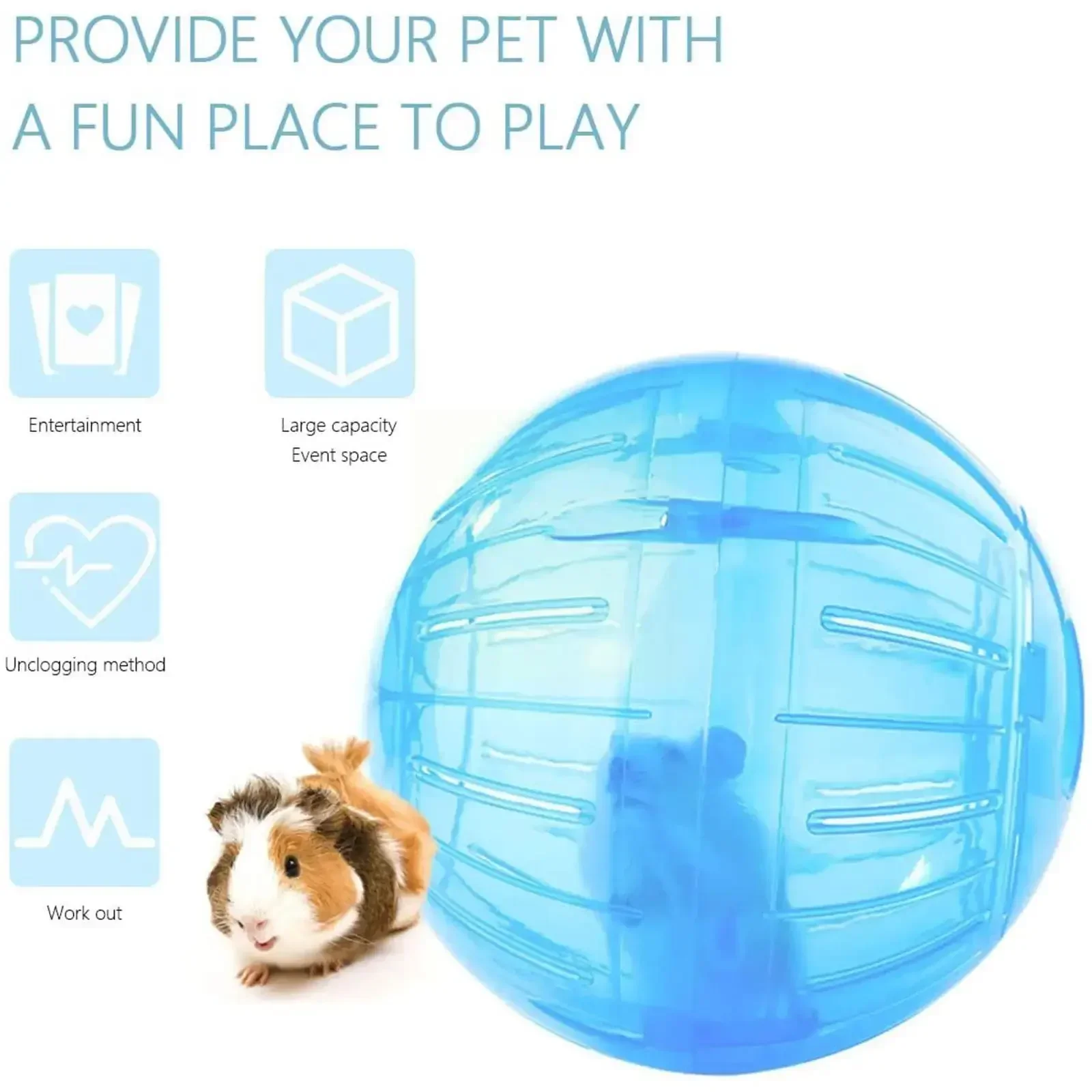 New Outdoor Sport Ball Grounder Rat Small Pet Rodent Mice Ball Balls Rat 10cm Exercise Hamster Gerbil Play Toys Jogging Toys
