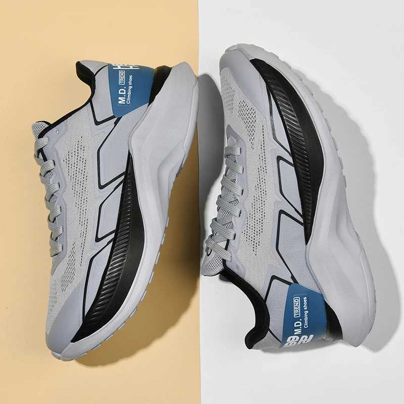 Mens Running Shoes New Professional Carbon Plate Sports Training Shoes Outdoor Non-slip Shock-absorbing Tennis ShoesC250304