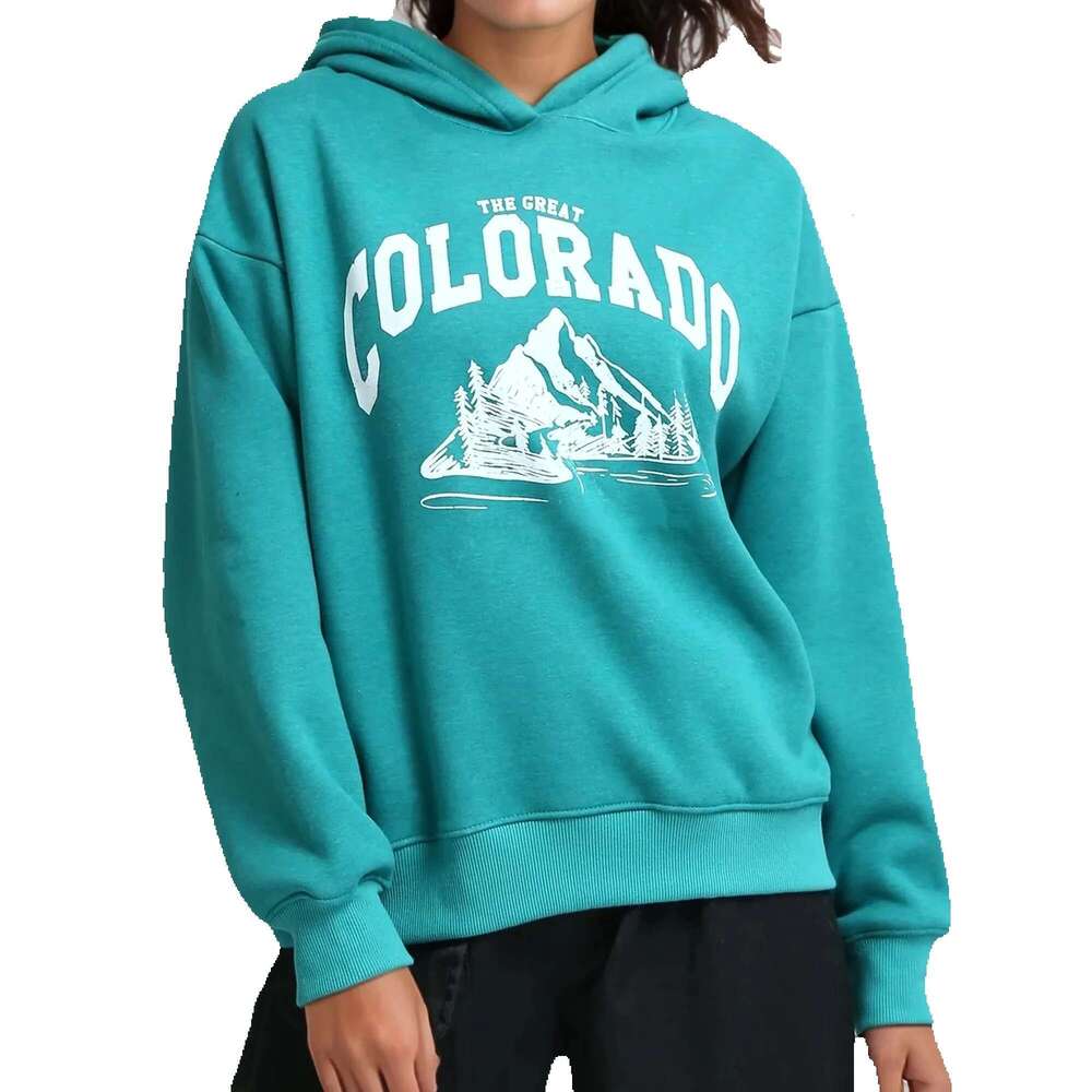 Wholesale Breathable Anti-Wrinkle Style Solid Color Women Customized Hoodies For Woman