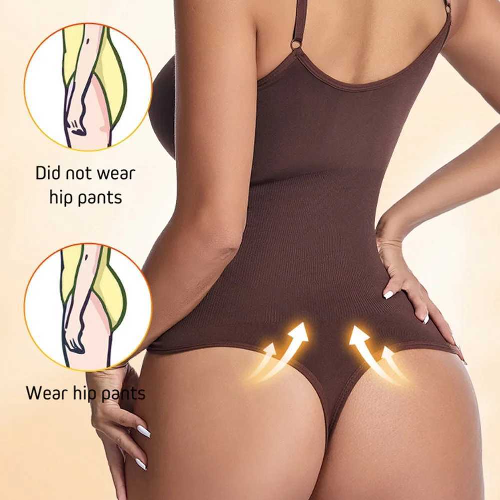 Womens Seamless Shapewear Bodysuit Slimming Girdle Sporty One Piece Body Shaper Tummy Control Jumpsuits Waist Trainer CorsetXJ250304