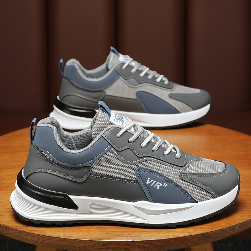 2025 Summer Designer s New Fashionable Multi Functional Leisure Breathable Mesh Running Thick Soled Height Increasing Sports Shoes