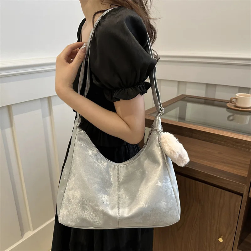 Womens Bag Korean Casual Bag Single Shoulder Crossbody Bag Tote Bag Womens Bag Wallets For Women Cute Sweet Style 250228