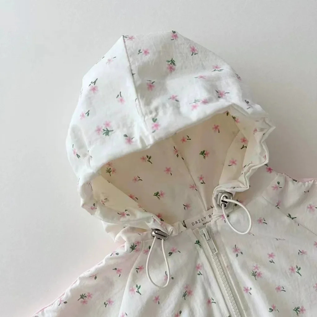 Summer Girls Long Sleeve Bow Sunscreen Jacket Shorts 2pcs Suit Baby Hooded Cardigan Clothes Set Toddler Girl Outfits 250304