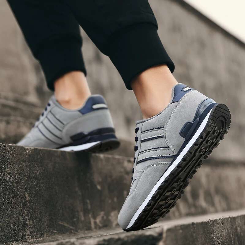 High Quality Men's Sneakers Leather Casual Autumn 2022 New Breathable Men Shoes Tenis Male Flat Shoe atillas Hombre