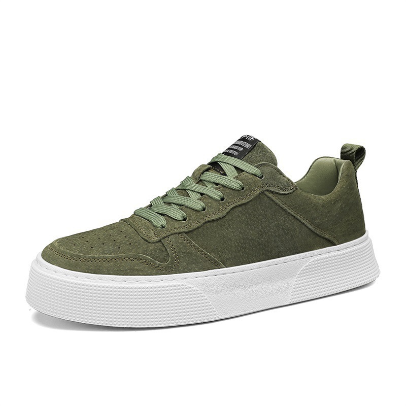 2025 Thick Soled Casual Board Fashion New Designer Board Shoes, Low Top Lace Up Soft Sole Breathable Sports Shoes Suitable For Men's Niche Black 