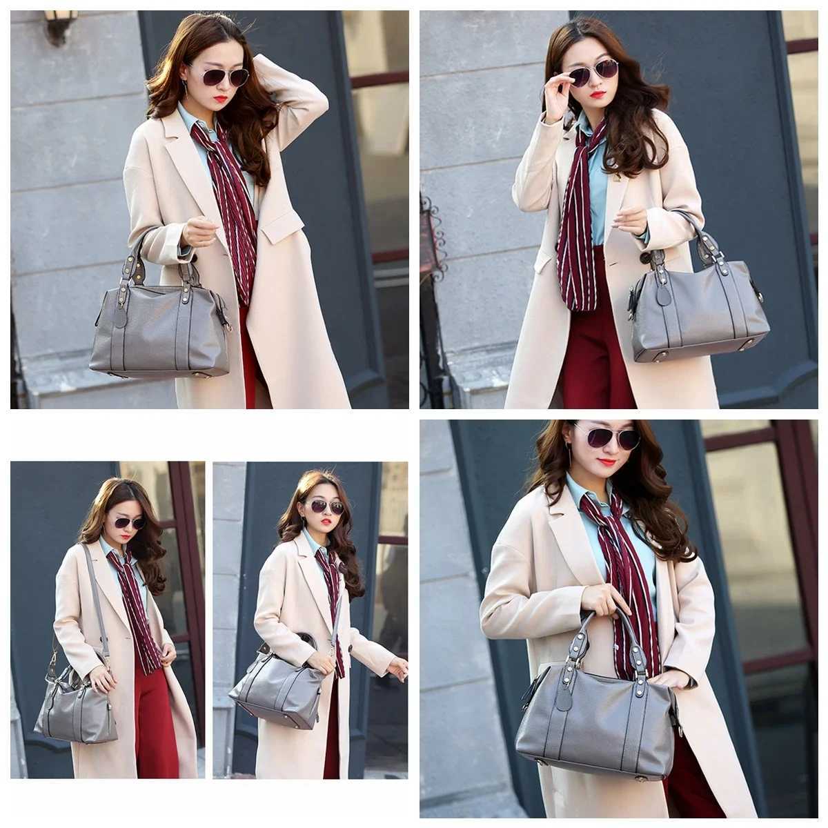 Handbags for Women 2024 Fashion Ladies Hand Bags Red Blue Black Gray Crossbody Shoulder Bag Women Bag Mujer Sac Femme bag purse Z250303