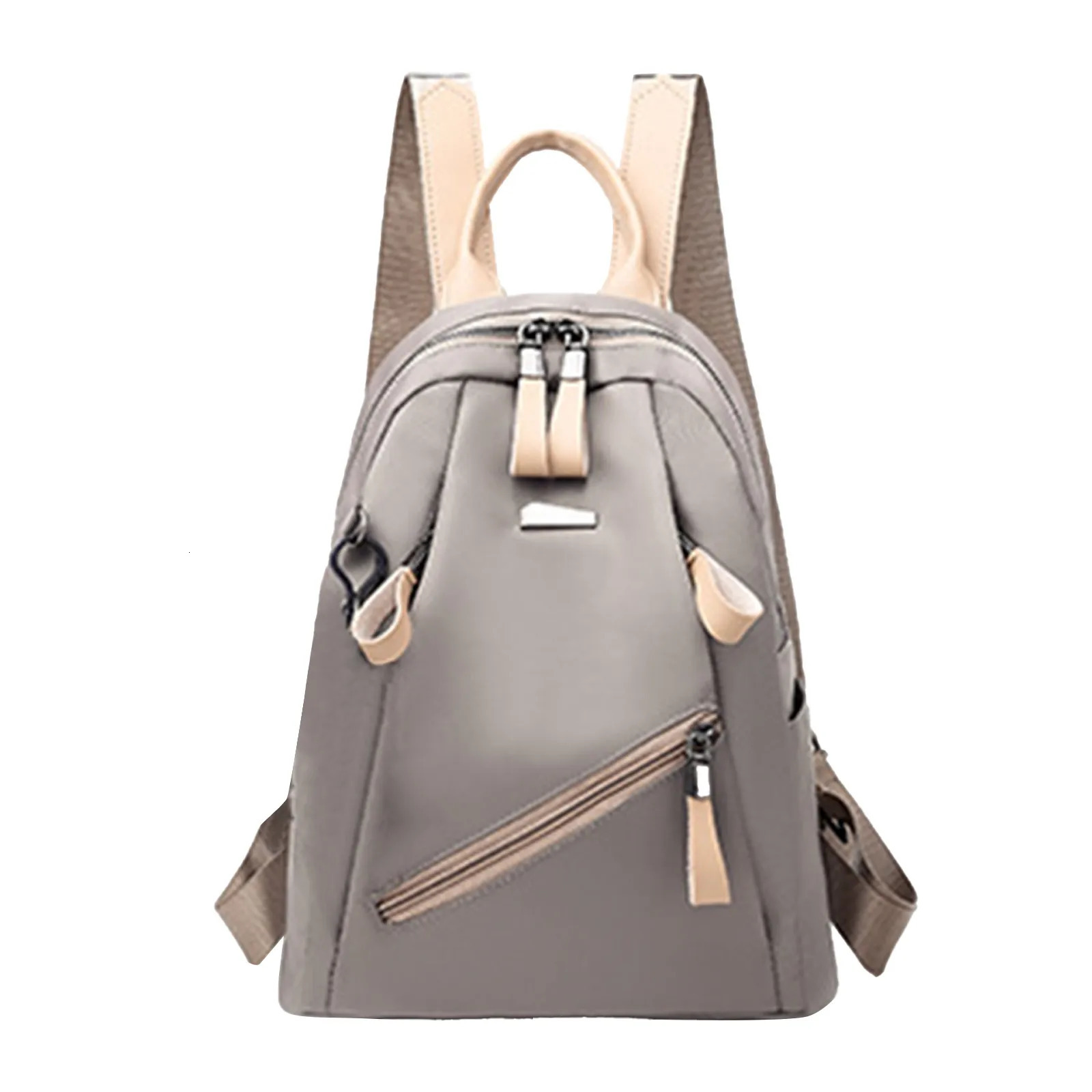 Ship from US Versatile Fashion Backpack Bag Womens Korean Lightweight Light Luxury Design 250304FBB