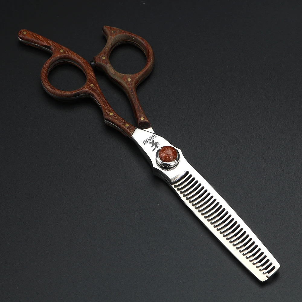 VG10 Steel 6-inch Professional Hair Scissors Barber Cutting and Thinning Scissors Set 250304