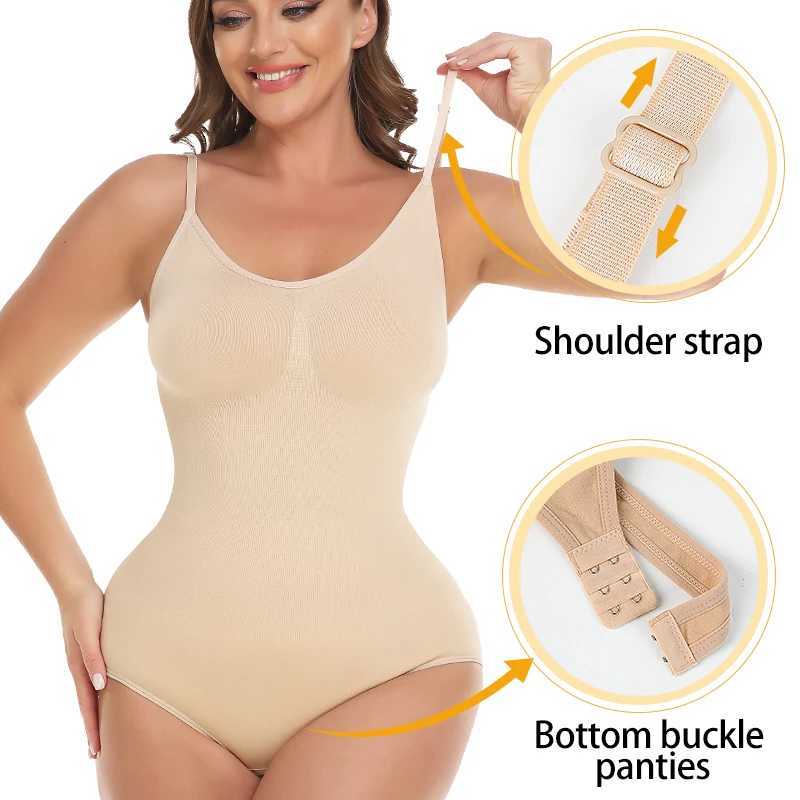 Bodysuit Shapewear Women Full Body Shaper Tummy Control Hip Butt Lifter Corset Thigh Reductive Slimming Waist Trainer CorsetXJ250304