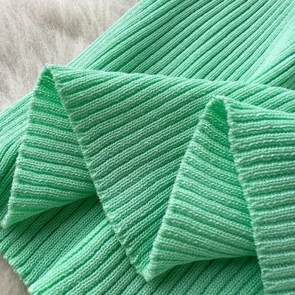 Summer Lace Up Sexy Short Dres Sleeveless Slim Beach Sundress 2024 Korean Knitted Mini Bodycon Dress Streetwear Outfits 250227Z