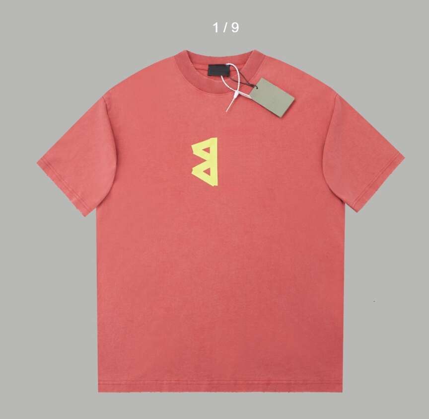 Early spring T-shirt new letter printed short sleeved light luxury fashion for men and women daily commuting essential item 100% pure cotton