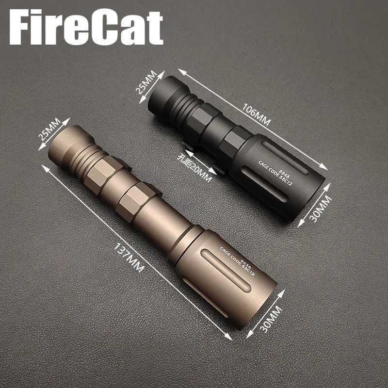 Sotac OKW V2 spotlight tactical flashlight OKW-18650 18350 V2 weapon light 1000lm D air gun hunting reconnaissance lightXJ250303