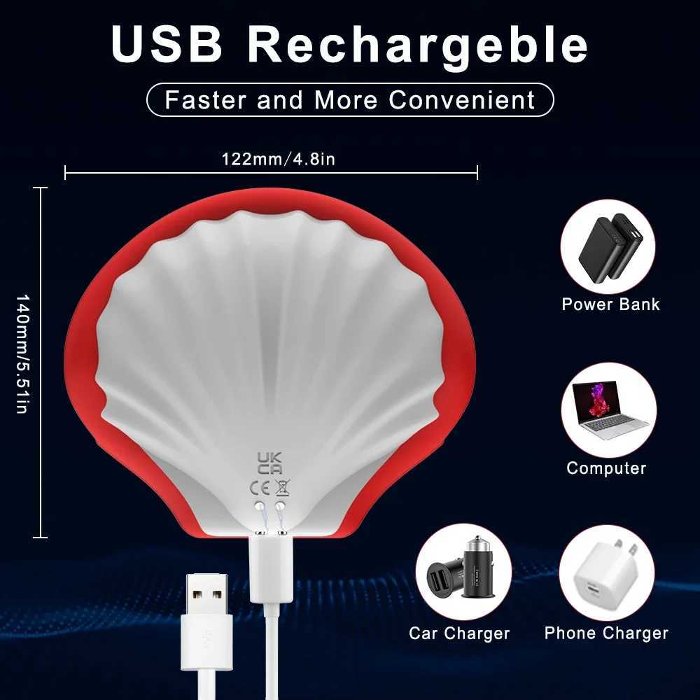 Automatic Masturbator Cup Men Sex Toys Shell Shape Male Touch Sensing MaleEggs Masturbadores Sex Shp Toys for Couple Women Men M250304