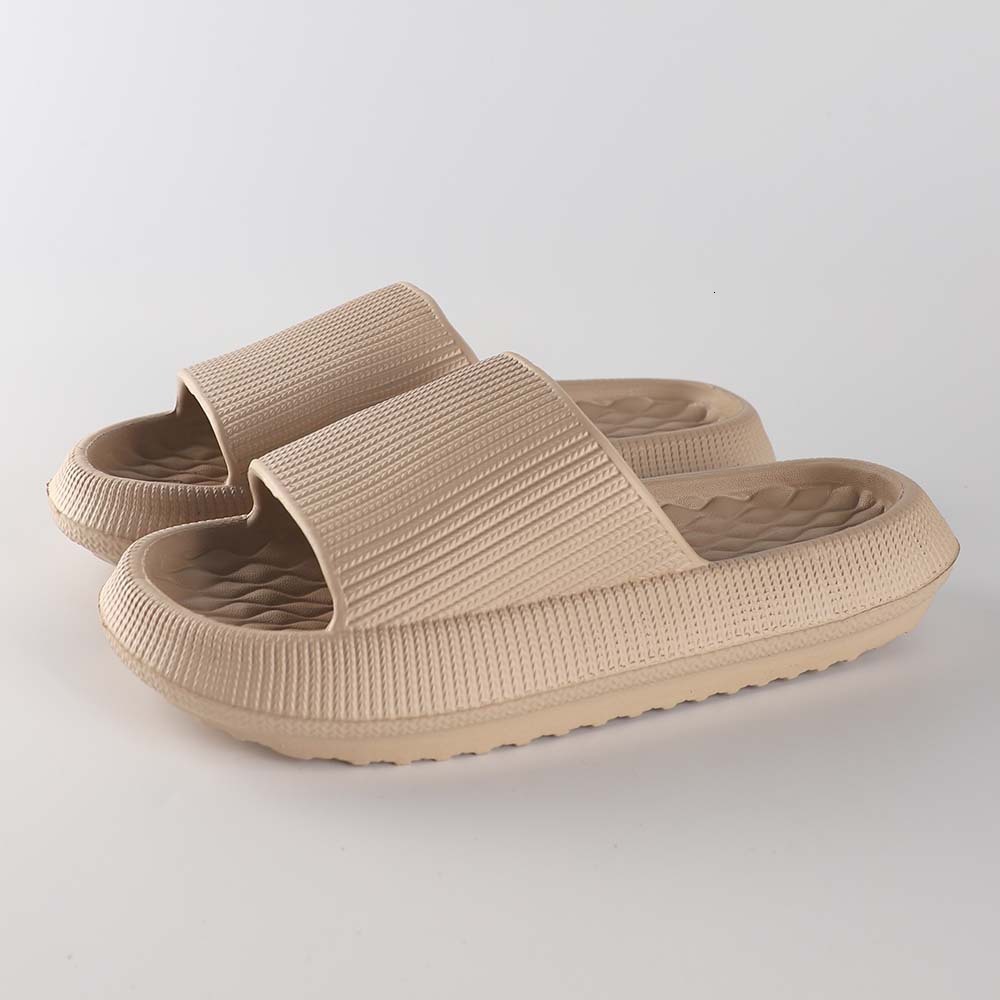 designer sandals Thick soled stool stepping cool for women's summer new EVA couple home silent bathroom shower men's slippers