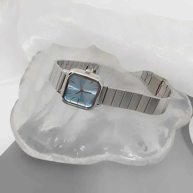 Fashion Versatile Womens Quartz Korean Minimalist Student Bamboo Joint Steel Band Quartz Clock Wristbands GiftXJ250304