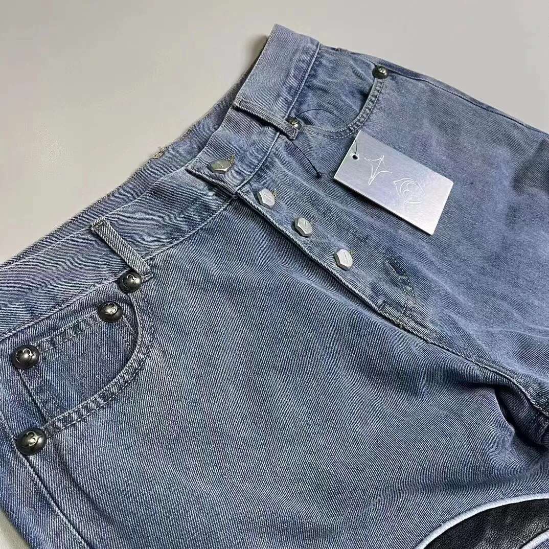 2024 Brand New Thug Club Zipper Slim Fit Straight PANT Cotton Denim Pants Comfort Casual Jeans Size S-Xl #U54