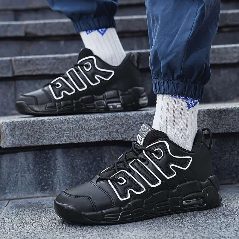 Summer New Men's Anti slip an d Wear resista nt Casua l Sports Air Cushion Basketball Shoes