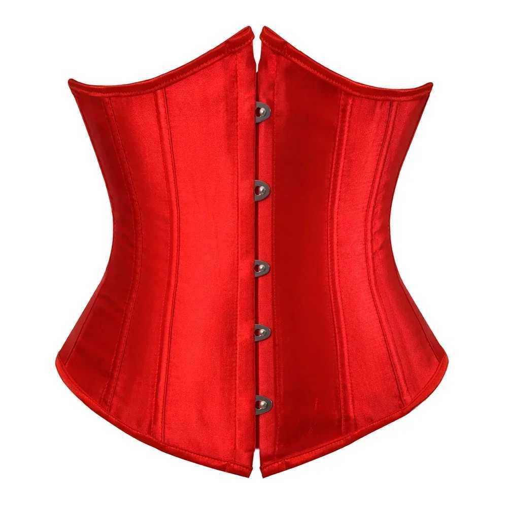 Corset Tops for Women Lace Up Bustier Waist Trainer Underbust Vintage Valentines Corsets Renaissance Steampunk Halloween ComeXJ250304