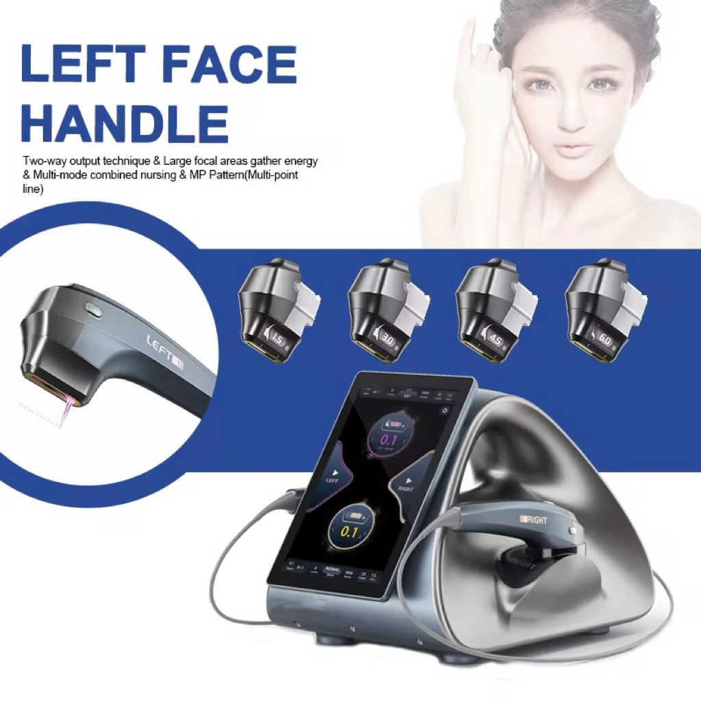 HIFU 12D Cartridge Ultramicro Ultrasound MPTST SMAS 10 Cartridge Anti-Wrinkle Facial Body Slim Shape Vanginal Tightening Machine