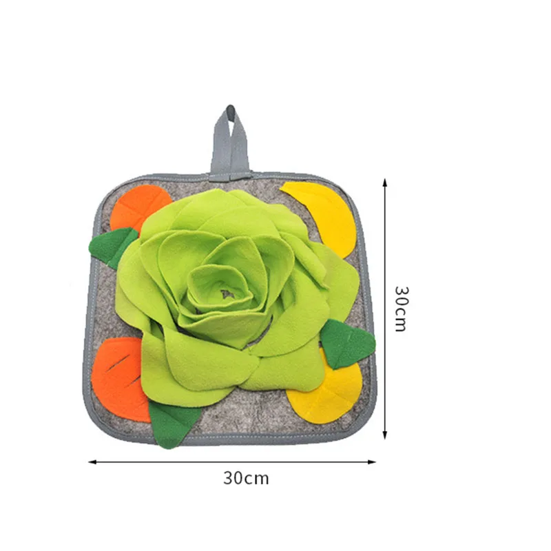 Pet Snuffle Mat For Dogs Rabbit Pet Feeding Foraging Trainingpad Bunny Blanket Toys Puzzle Dogs Toy Dispenser Rabbits