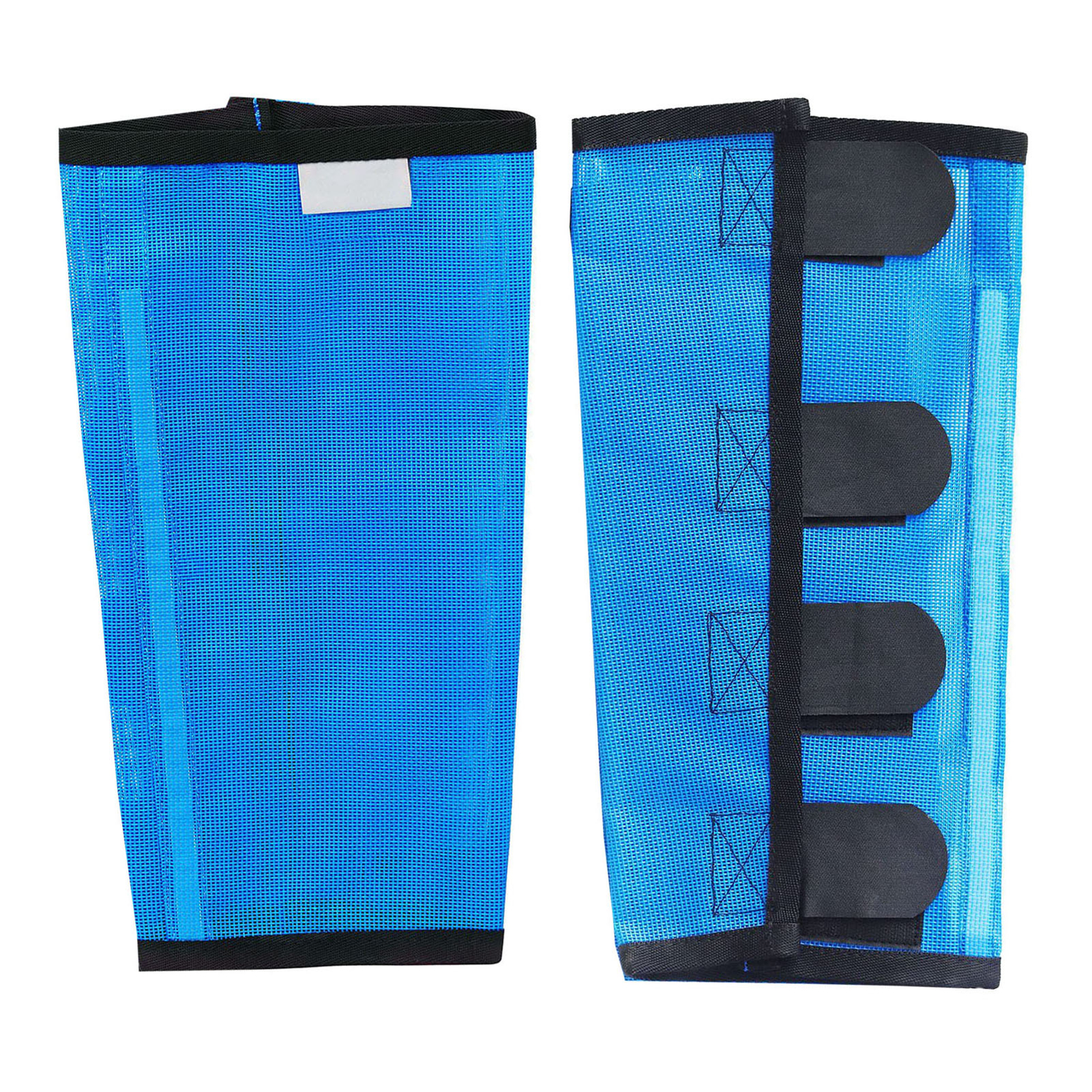 Horse Fly Boots 4 Pieces Breathable Mesh Fly Boots For Horse Breathable With Natural Air Flow Greatly Reduce Stomping