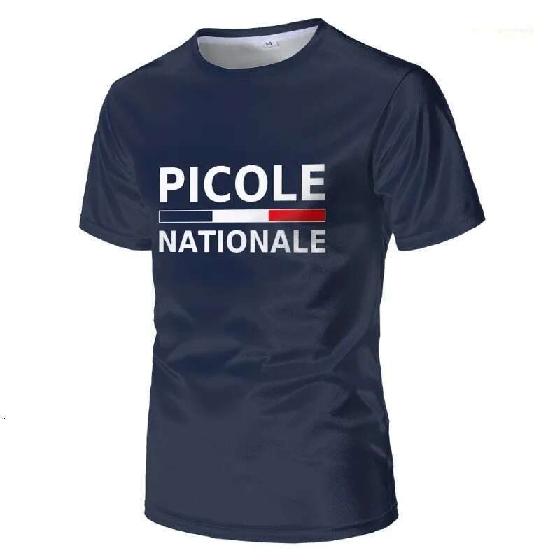 Picole National T-shirt Loose Men's 3D Printed T-shirt Picole National T-shirt Humorous Men's T-shirt Classic Top